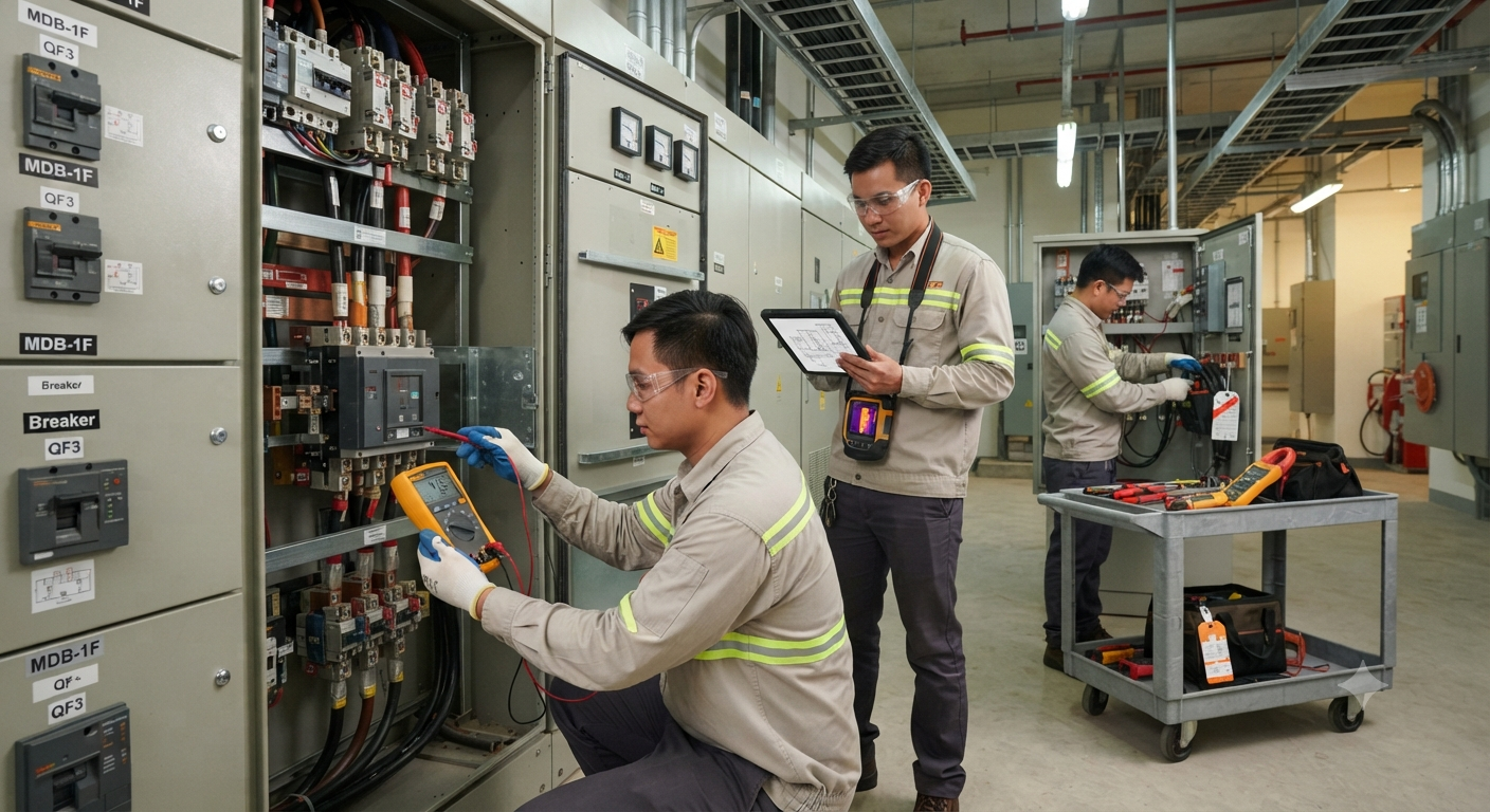 Ứng dụng thực tế trong vận hành nhà máy và tòa nhà
